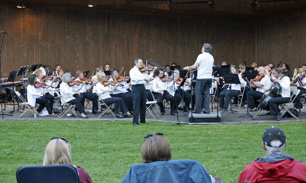 ASO at carnation days in the park