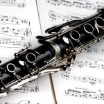 clarinet on sheet music