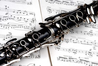 clarinet on sheet music